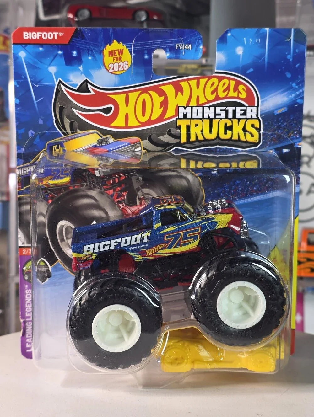 Hot Wheels Monster Trucks 2026 Bigfoot Leading Legends